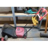 Mountfield electric garden scarifier. All electrical items in this lot have been PAT tested for