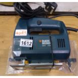 Black & Decker jigsaw K5531 370w. All electrical items in this lot have been PAT tested for safety