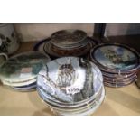 Collection of twenty collectors plates. Not available for in-house P&P, contact Paul O'Hea at