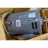 GEC new old stock motor 3000 RPM. Not available for in-house P&P, contact Paul O'Hea at Mailboxes on