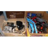 Box of mixed towing and tow bar items. Not available for in-house P&P, contact Paul O'Hea at