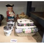 Mixed ceramics including Royal Worcester. Not available for in-house P&P, contact Paul O'Hea at