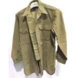 American WWII military under-shirt, approximate size M. P&P Group 2 (£18+VAT for the first lot