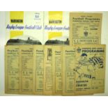 Rugby League: 1960s Warrington programmes, 1963 (7), 1964 (2) and 1966 (3). P&P Group 1 (£14+VAT for