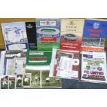 England football programmes and 1960s FC United programmes. P&P Group 2 (£18+VAT for the first lot