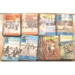 Large collection of 1970s Athletics Weekly magazines. &P Group 3 (£25+VAT for the first lot and £5+