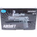 New boxed 6mm airsoft BB pistol. P&P Group 2 (£18+VAT for the first lot and £3+VAT for subsequent