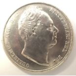 1836 silver half crown of William IV. P&P Group 0 (£5+VAT for the first lot and £1+VAT for