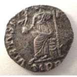 4th century AD - Roman Silver Siliqua. P&P Group 0 (£5+VAT for the first lot and £1+VAT for