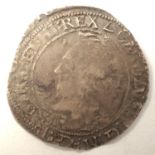 Charles I hammered Stuart silver sixpence, Tower Mint. P&P Group 0 (£5+VAT for the first lot and £