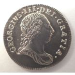 1762 George III silver threepence - high grade specimen. P&P Group 0 (£5+VAT for the first lot