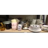 Quantity of ceramics including an Oriental tea service. Not available for in-house P&P