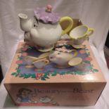 Disney Beauty and The Beast boxed tea set. P&P Group 2 (£18+VAT for the first lot and £3+VAT for