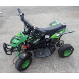 DUK mini quad electric, working at lotting, key in office. Not available for in-house P&P