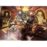 Disney Limited Edition Cherished lithograph, 30 x 40 cm. P&P Group 1 (£14+VAT for the first lot