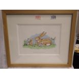 Anita Jeram limited edition 277/495 print, Guess How Much I Love You with embossed stamp, 50 x 35