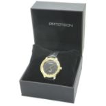 Paterson: ladies wristwatch, appears unworn, requires battery. P&P Group 1 (£14+VAT for the first