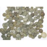 Early bronze/brass buttons, UK metal detecting finds, largest D: 20 mm. P&P Group 0 (£5+VAT for