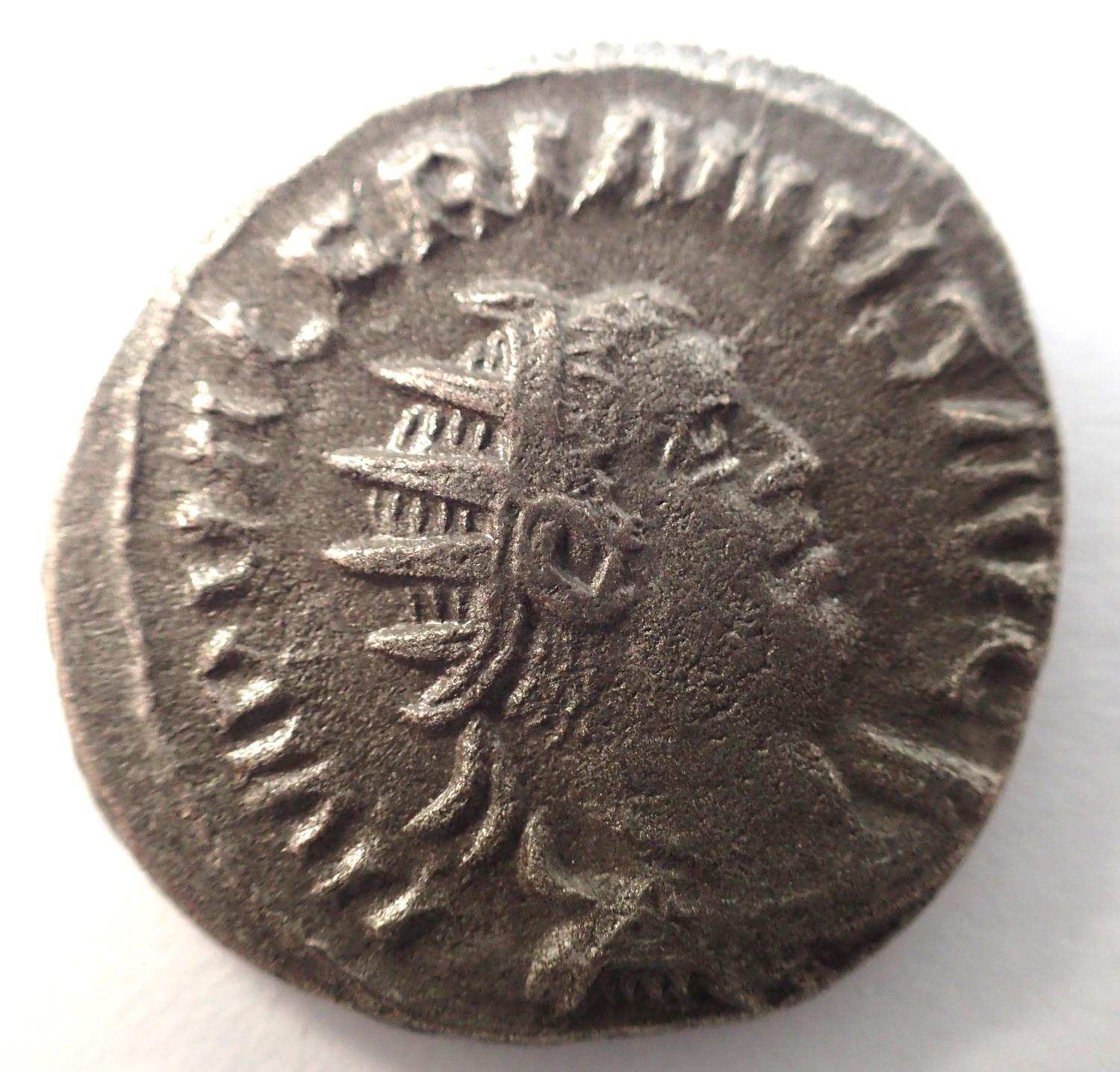 Roman Empire silver Double Denarius of Emperor Valerian. P&P Group 0 (£5+VAT for the first lot