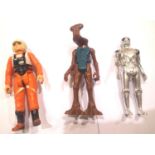Star Wars - three original vintage Kenner / Palitoy made Star Wars action figures: Hammerhead,