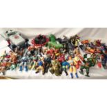 Collection of mixed Masters of The Universe figures and accessories. P&P Group 3 (£25+VAT for the