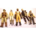 Star Wars - five original vintage Kenner / Palitoy made Star Wars action figures: Princess Leia (