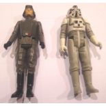 Star Wars - two original vintage Kenner / Palitoy made Star Wars action figures: AT-AT Driver and