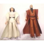 Star Wars - two original vintage Kenner / Palitoy made Star Wars action figures: Princess Leia and