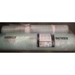 Two rolls of damp barrier. Not available for in-house P&P