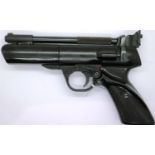 Webley Tempest air pistol 22 calibre. P&P Group 2 (£18+VAT for the first lot and £3+VAT for