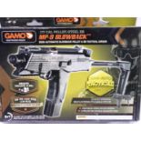 Gamo MP9 CO2 .177 semi automatic air gun, boxed. P&P Group 2 (£18+VAT for the first lot and £3+VAT