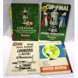 Twelve mixed mainly Manchester United Cup and European programmes. P&P Group 1 (£14+VAT for the