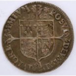Silver hammered Queen Elizabeth Tudor sixpence. P&P Group 0 (£5+VAT for the first lot and £1+VAT for