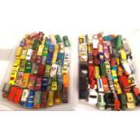 Selection of 80 plus assorted diecast vehicles, mostly Matchbox including early examples. Mostly