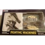 Corgi CSCWO6004 fighting machines set of four Abrams tank, HMMWV, Fig Falcon, F14 Tomcat, all in