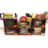 Eight EFE/Corgi OOC 1/72 scale buses to include Corgi OOC Hornby Centenary Year Routemaster,