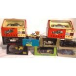 Nine assorted boxed diecast vehicles, 1/43 scale including Vanguards, R10, 1X0, Brumm etc. Twenty