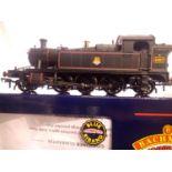 OO scale Bachmann 32-129 class 4-5XX, Prairie tank Black, 4557, Early Crest, detail fitted, very