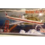 Minicraft 1/144 scale plastic kit Douglas DC-871, in United Livery, factory sealed. P&P Group 1 (£