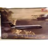 Roden 1/144 scale plastic kit Vickers Super VC10, type 1151, in B.O.A.C Livery, as new and in sealed