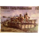 Border 1/35 scale plastic kit, BT-010 Tiger 1 early production tank, as used at the battle of