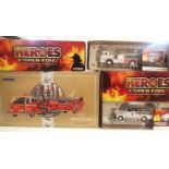 Three Corgi American fire engines US50506, US50804,97321 all in very good condition, boxes have