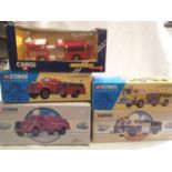 Five Corgi American fire engines, 98452, 52001, 52601, 97323, 11852, all in very good condition,