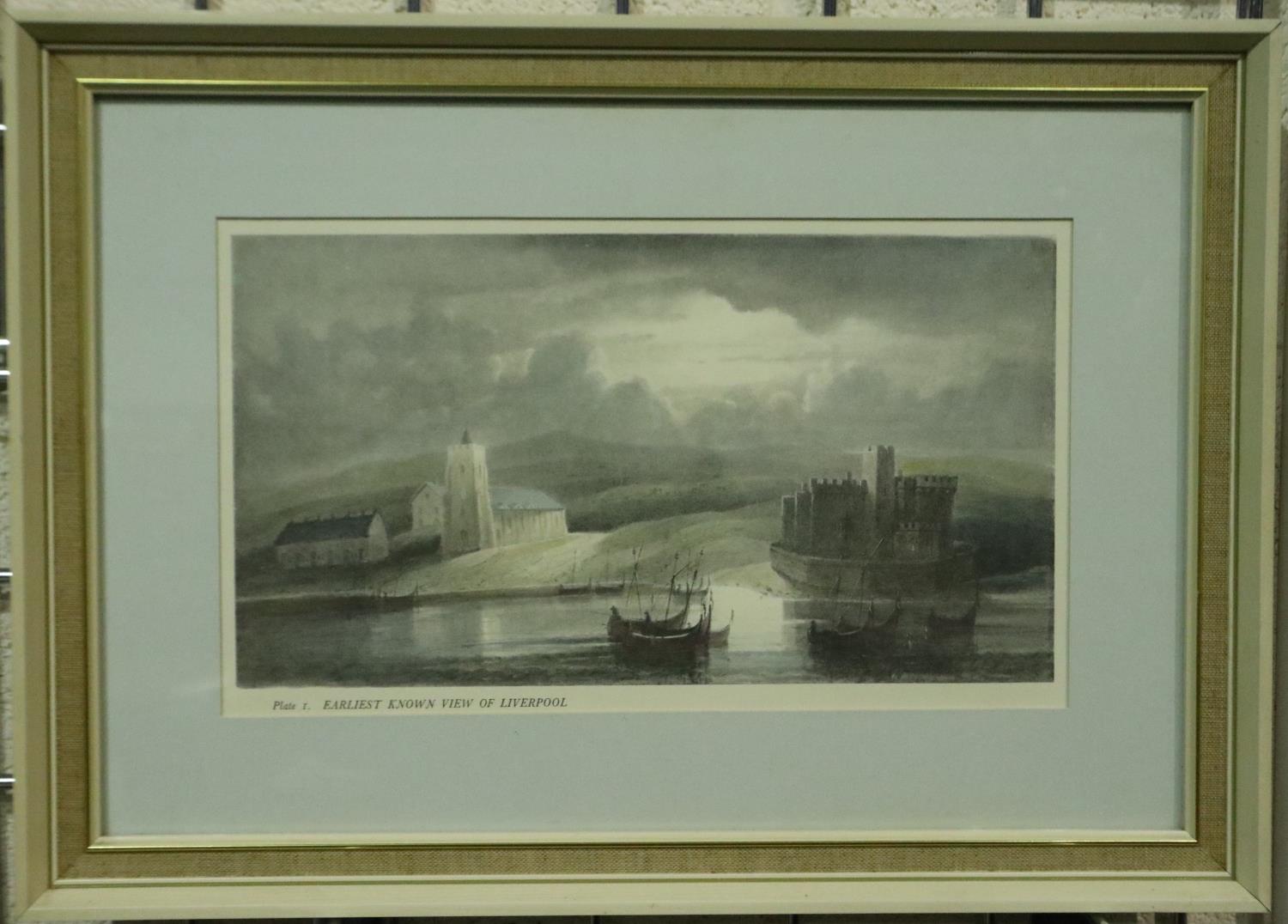 William Gawin Herdman (1805 - 1882): lithograph, earliest known view of Liverpool (plate I), 30 x 18 - Bild 2 aus 4
