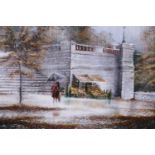 Jeff Rowland (20th century): limited edition giclée print on canvas, Love Blossoms, 7/150, signed