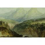 John Rawson Walker (1796-1873): watercolour, Parnassus, circa 1835, 25 x 17 cm. Not available for