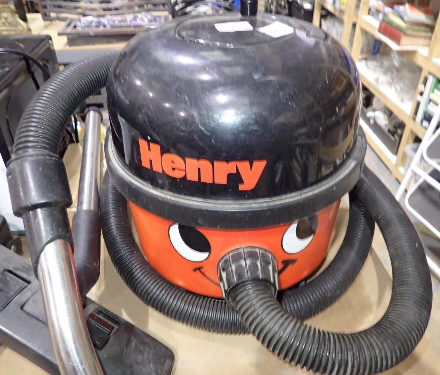 Henry pneumatic vacuum cleaner. All electrical items in this lot have been PAT tested for safety and