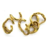 4.31g of 14ct gold, removed from a bracelet. P&P Group 1 (£14+VAT for the first lot and £1+VAT for