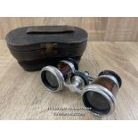 VINTAGE OPERA GLASSES WITH CASE