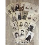 SELECTION OF 15 VICTORIAN PHOTOGRAPHS